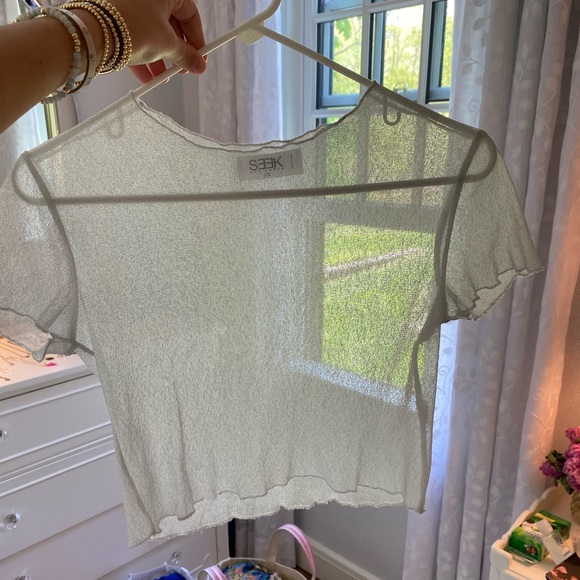 LF SHEER TOP - Picture 2 of 3